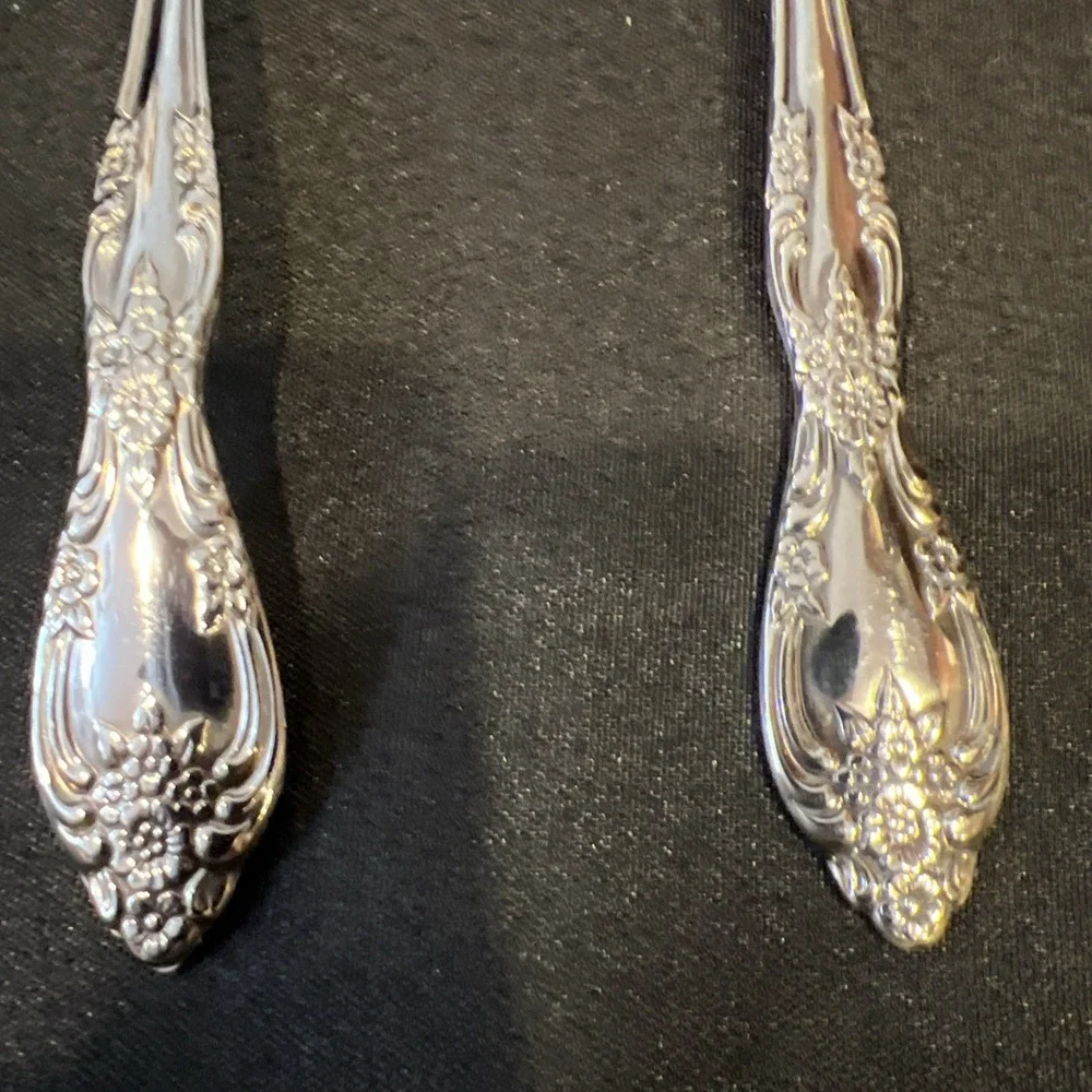 Oneida Profile  GALVESTON  Stainless Flatwear  2pc Gravy Ladle‎ & Serving Fork